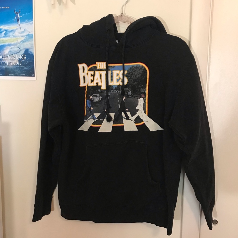 Official black Beatles hoodie